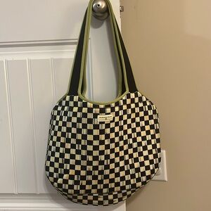 McKenzie Childs Courtly Check Carryall